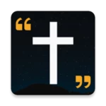 christian quotes android application logo